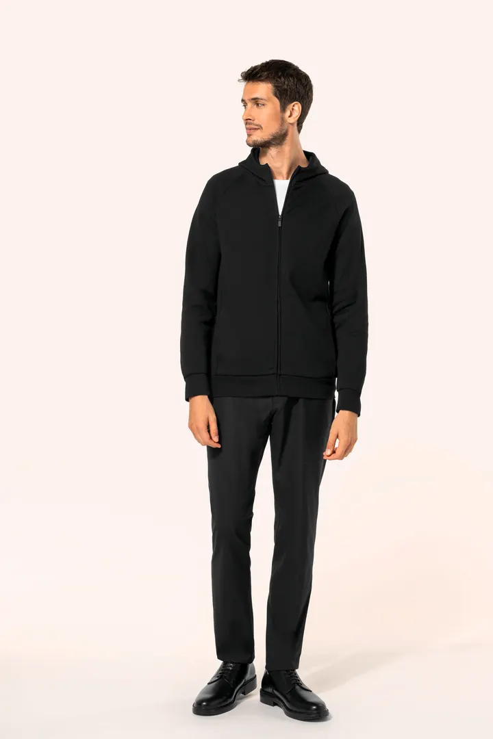 Herren-Reißverschlussjacke mit Kapuze 3