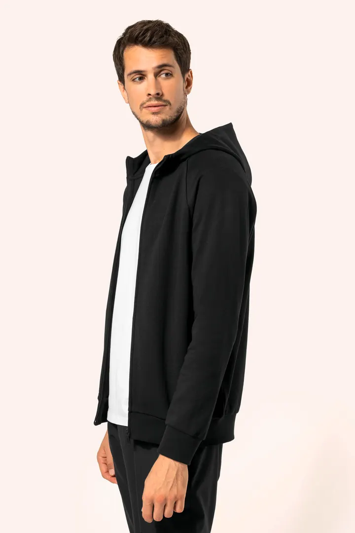 Herren-Reißverschlussjacke mit Kapuze 6