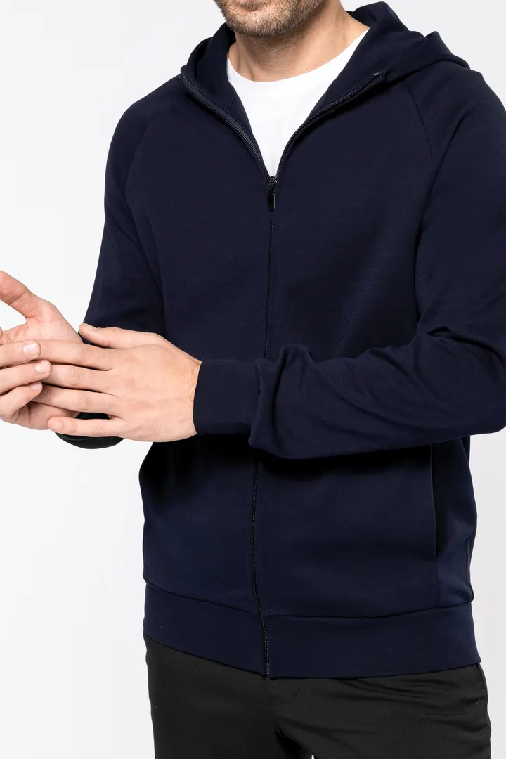 Herren-Reißverschlussjacke mit Kapuze 2