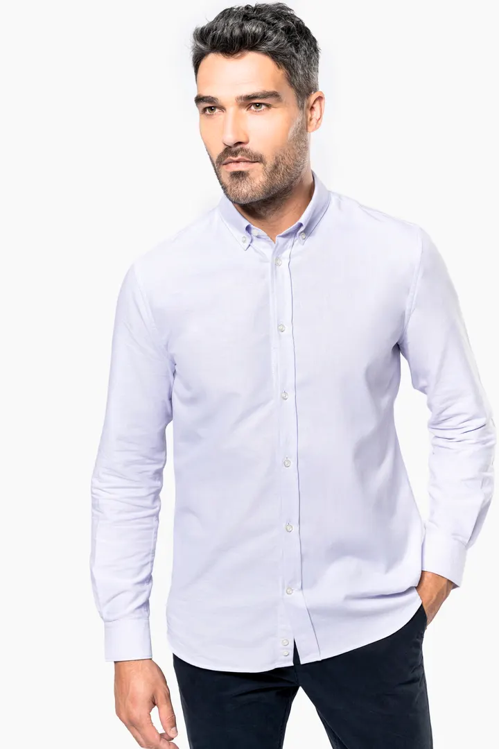 Chemise Oxford manches longues homme 5