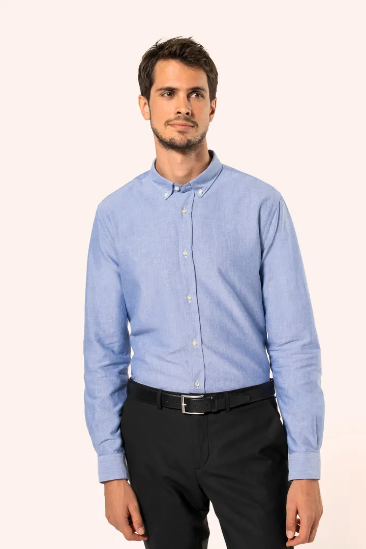 Chemise Oxford manches longues homme 11