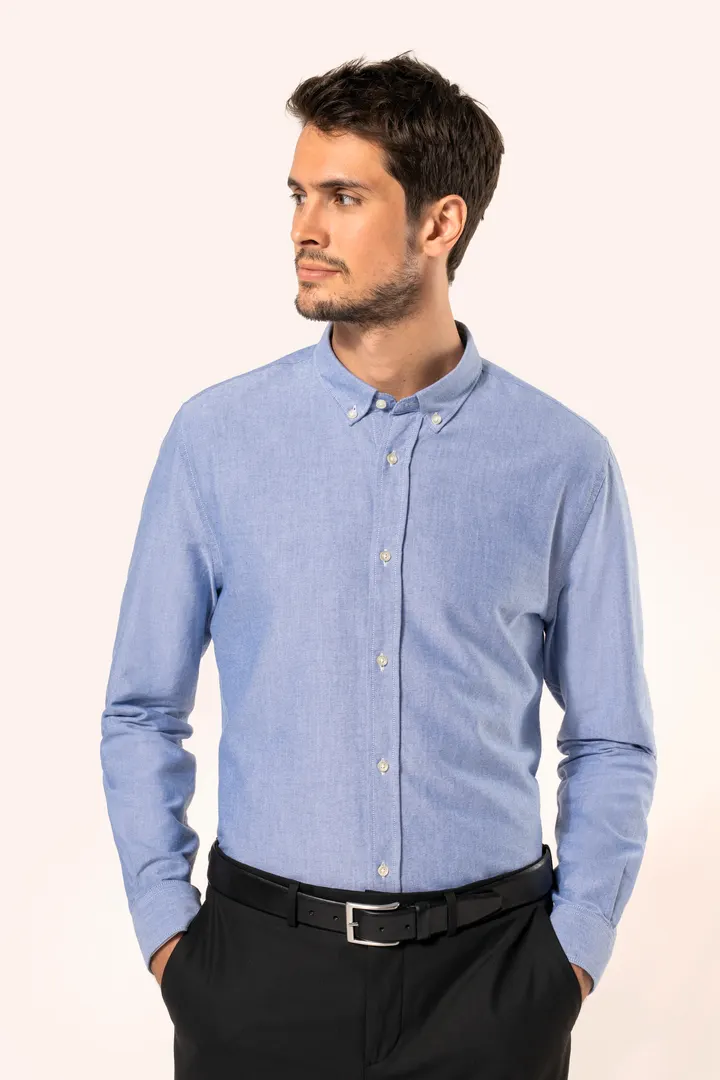 Chemise Oxford manches longues homme 12