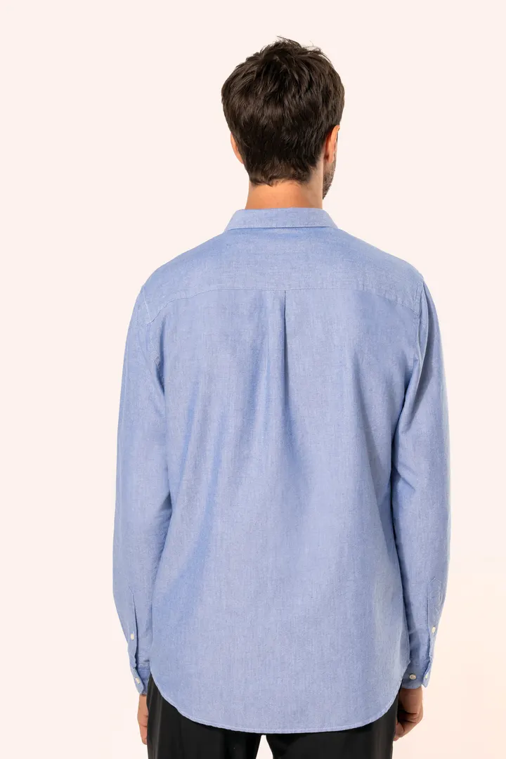 Chemise Oxford manches longues homme 6