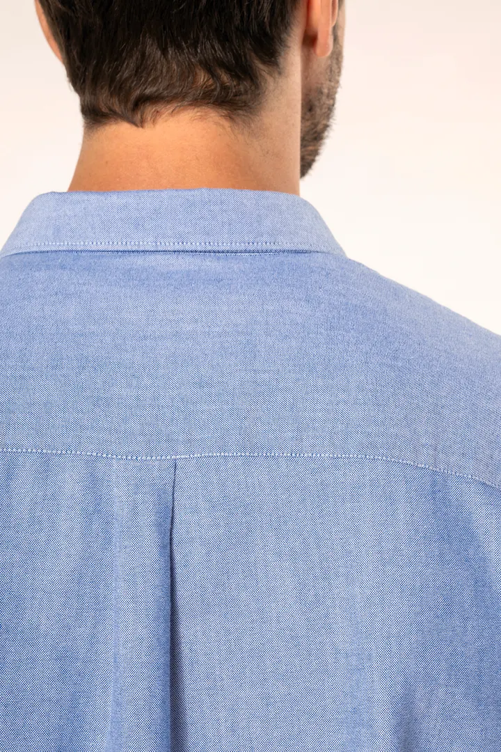 Chemise Oxford manches longues homme 7