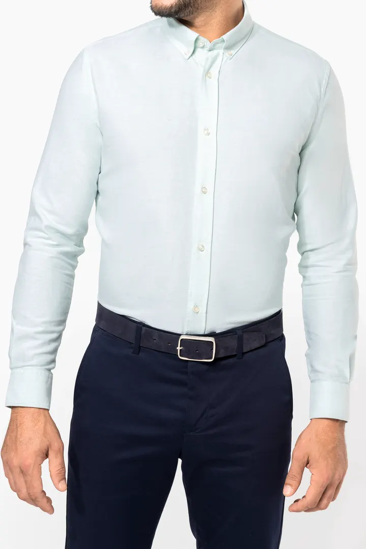 Chemise Oxford manches longues homme 1