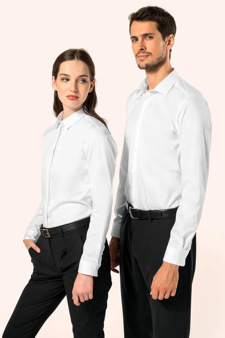 Chemise twill manches longues homme 12