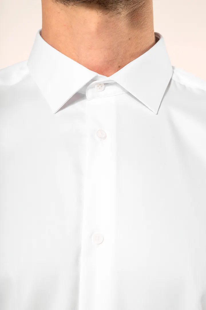 Chemise twill manches longues homme 14