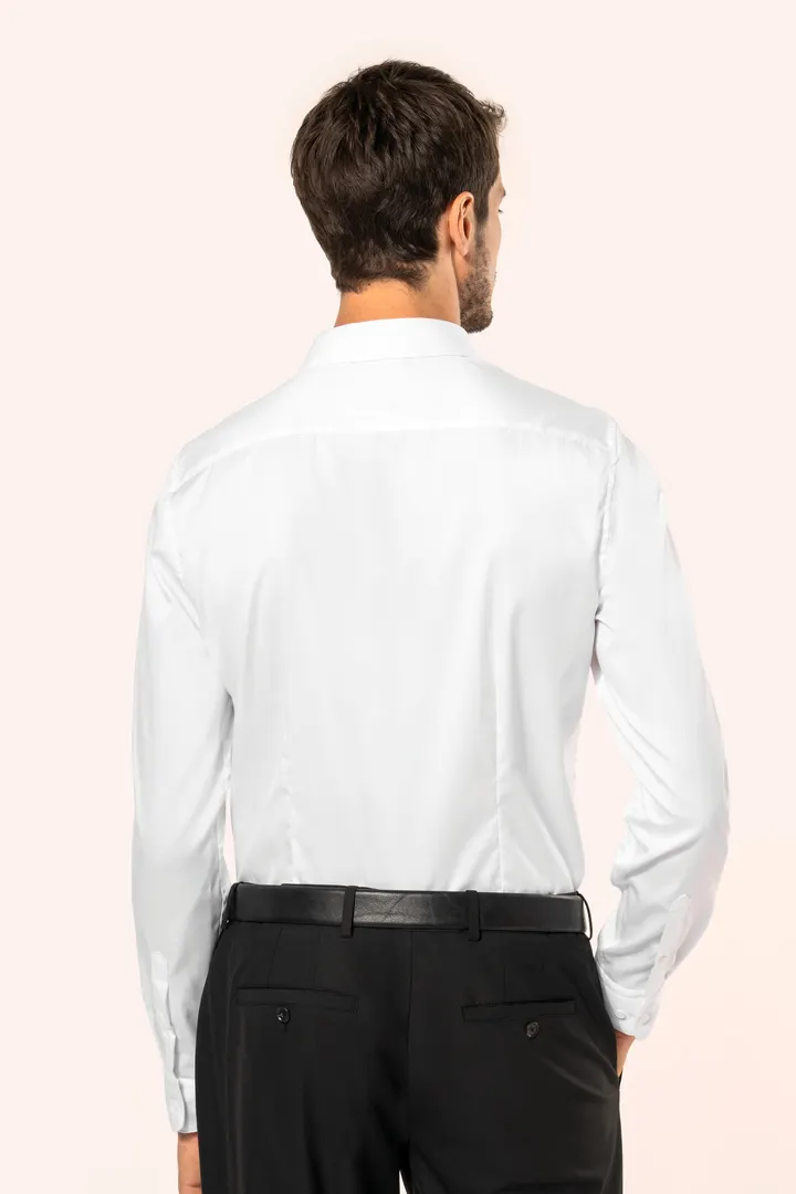 Chemise twill manches longues homme 7