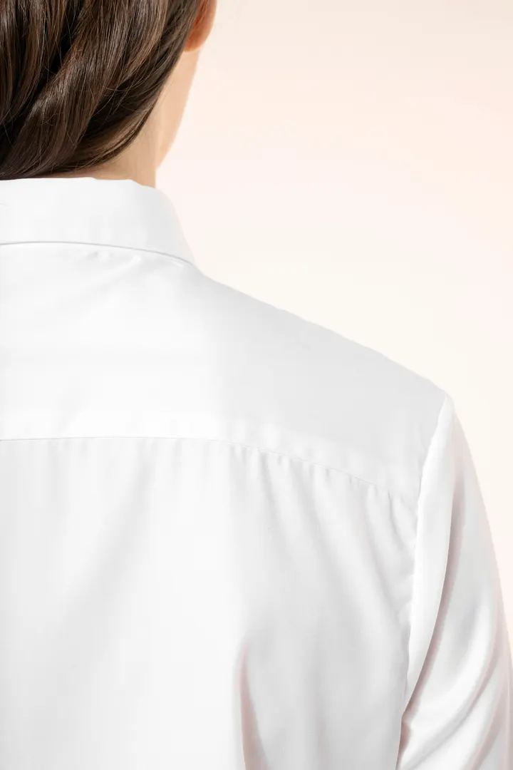 Chemise twill manches longues femme 5