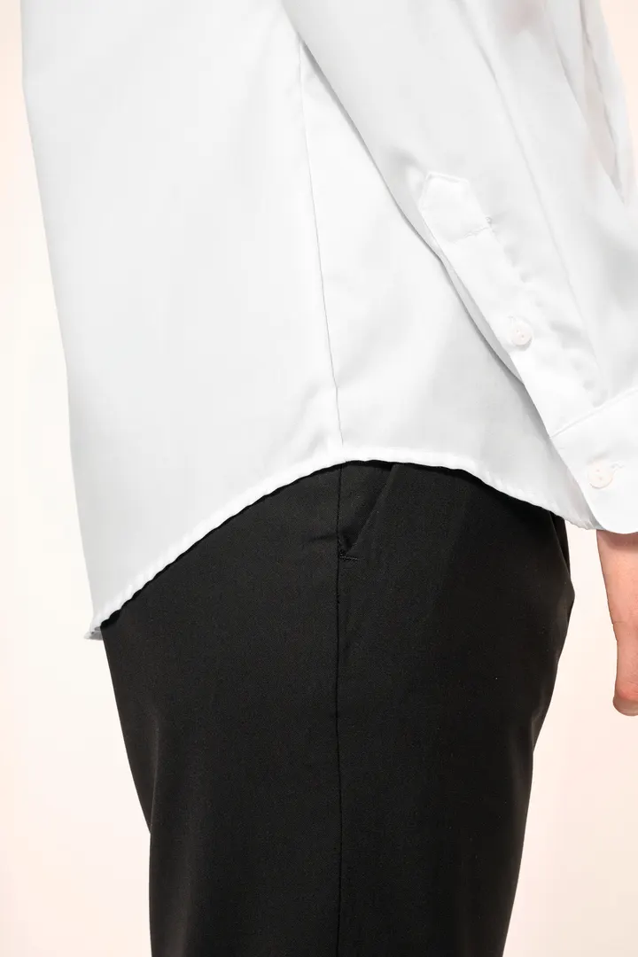 Chemise twill manches longues femme 8