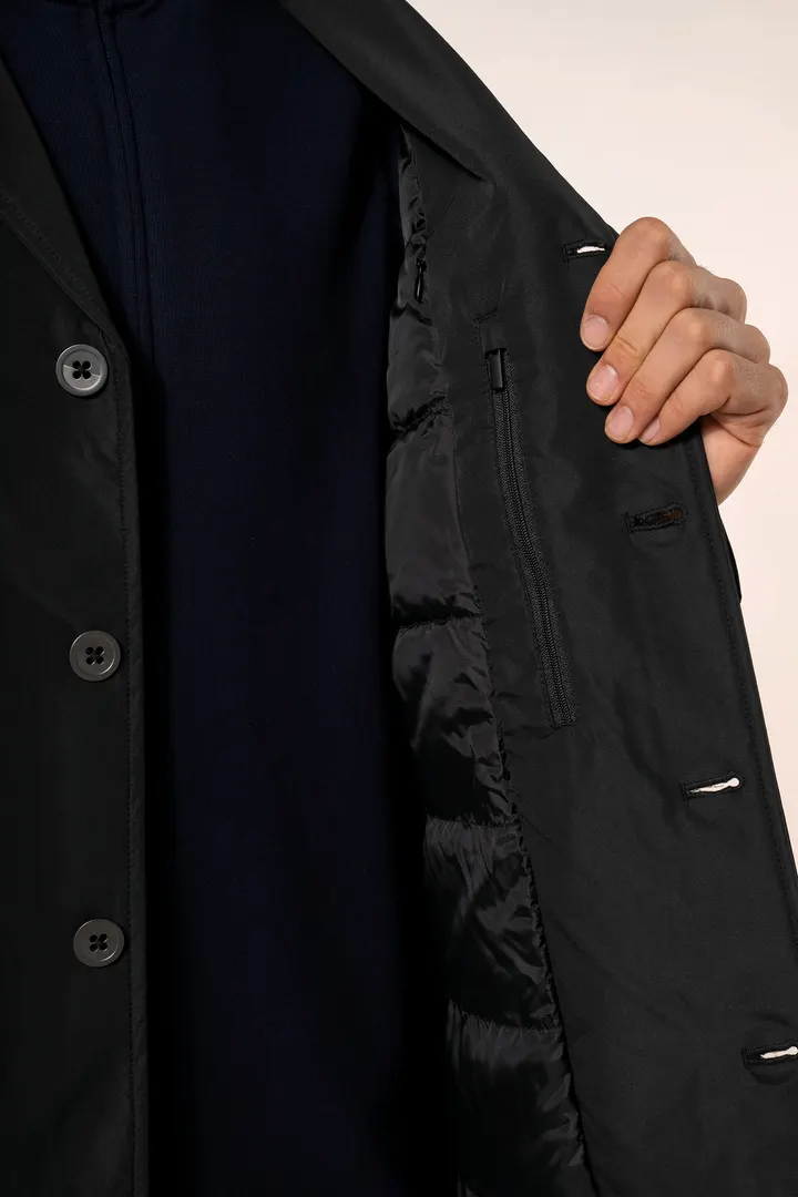 Strukturierter Herren-Trenchcoat 12