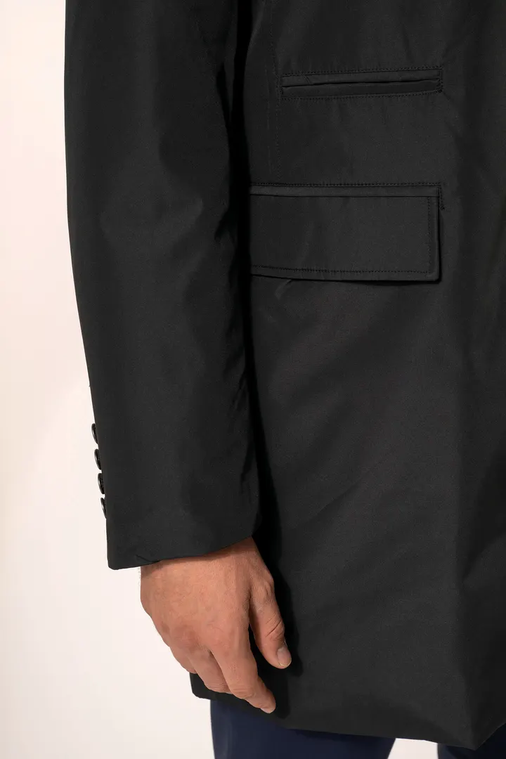 Strukturierter Herren-Trenchcoat 14