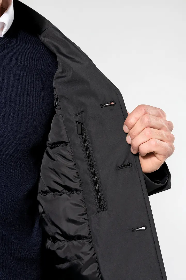 Strukturierter Herren-Trenchcoat 17