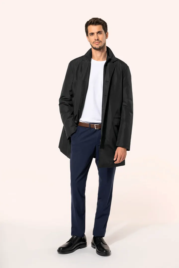 Strukturierter Herren-Trenchcoat 5