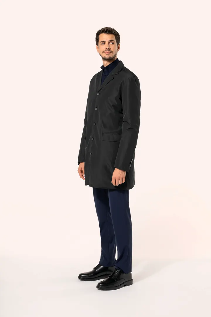 Strukturierter Herren-Trenchcoat 6