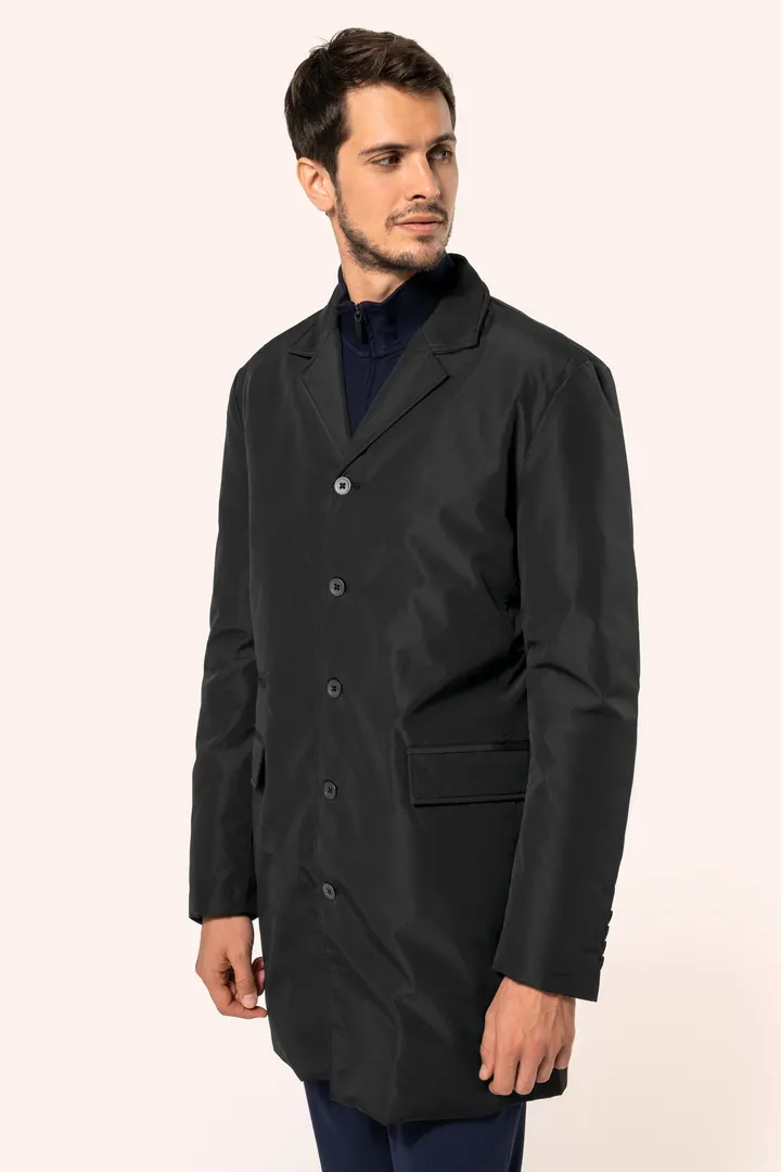 Strukturierter Herren-Trenchcoat 7