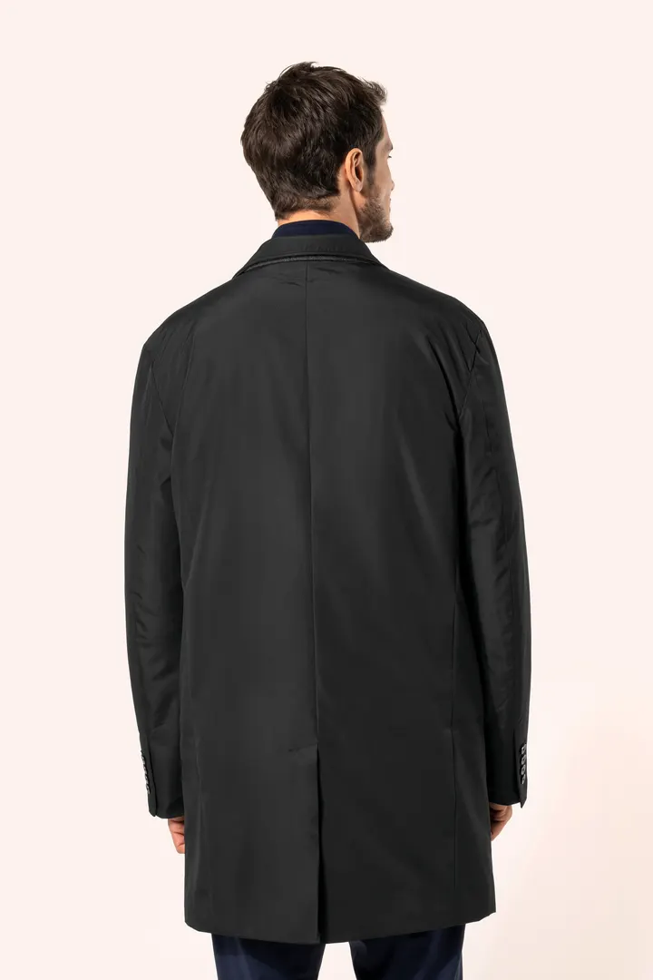 Strukturierter Herren-Trenchcoat 8