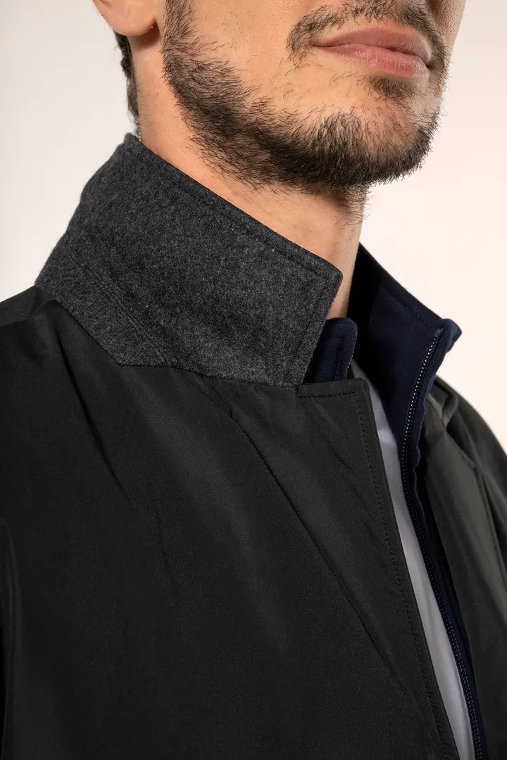 Strukturierter Herren-Trenchcoat 9