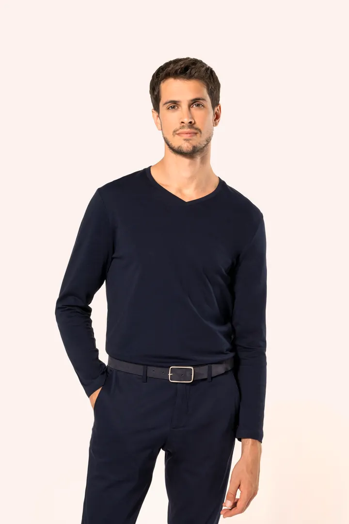 Ceinture cuir velours homme 6