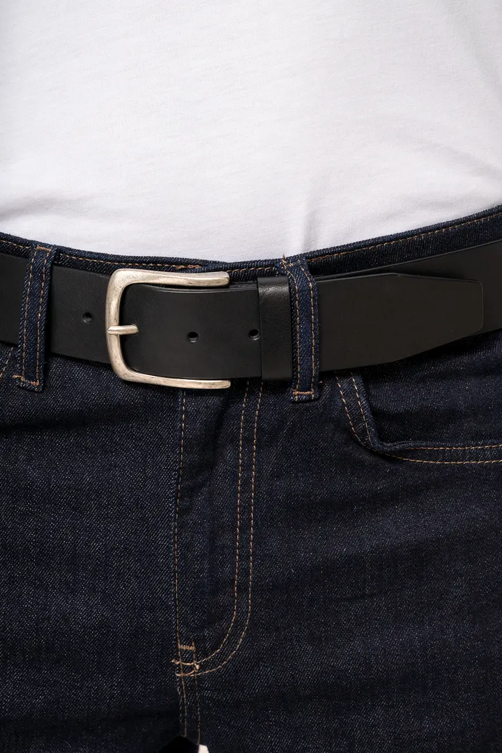 Ceinture vintage cuir homme