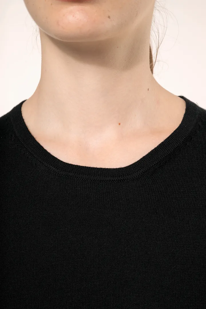 Pull Supima® col rond femme 9