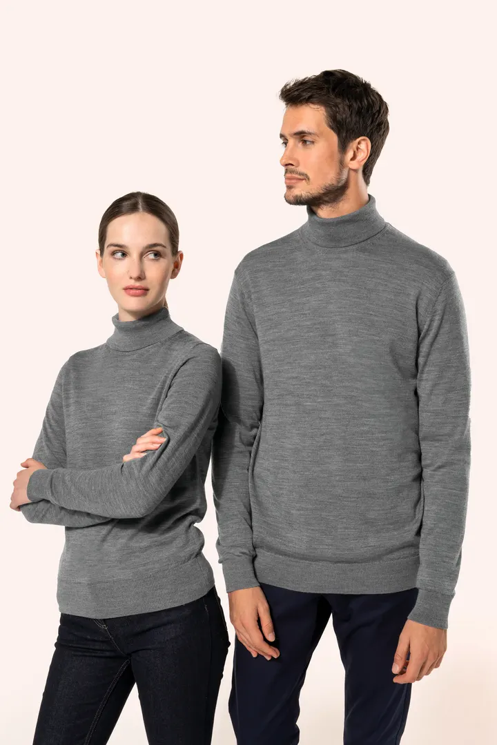 Pull Mérinos col roulé femme 12