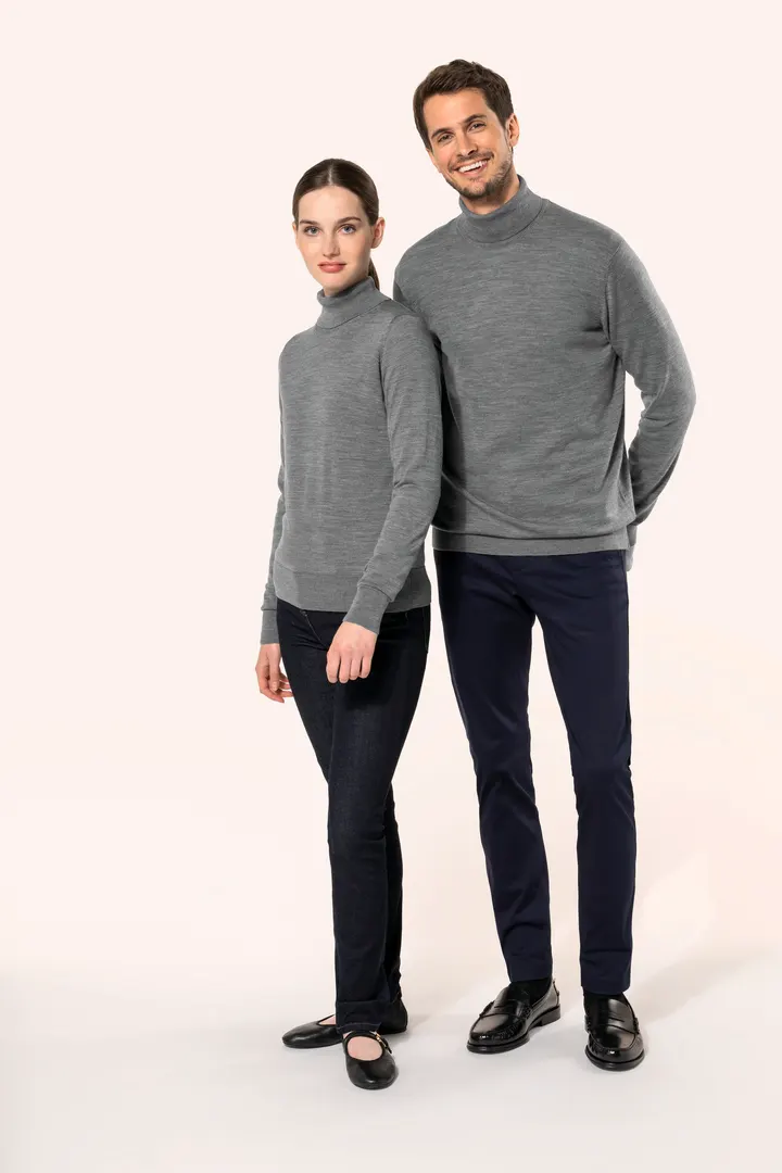 Pull Mérinos col roulé femme 10
