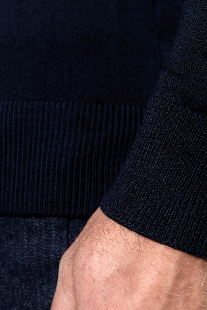 Merino-Herrenpullover mit Rollkragen 16
