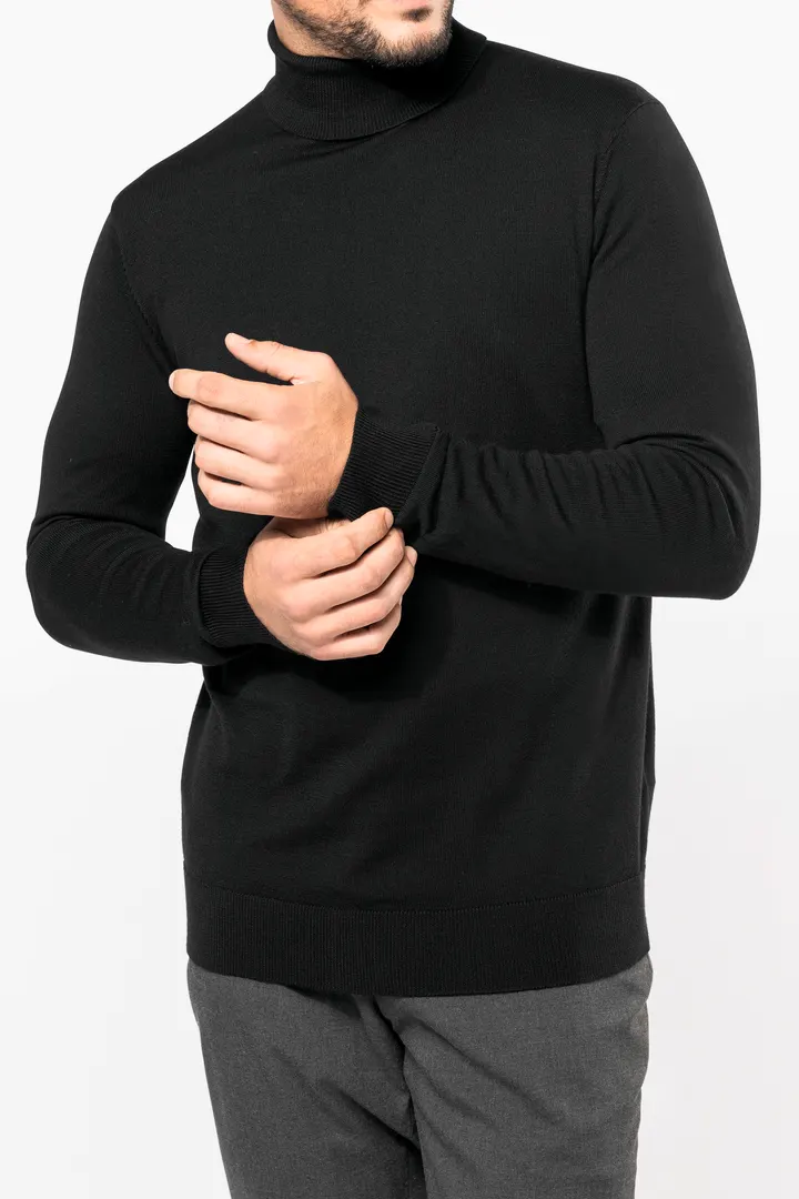 Merino-Herrenpullover mit Rollkragen 2