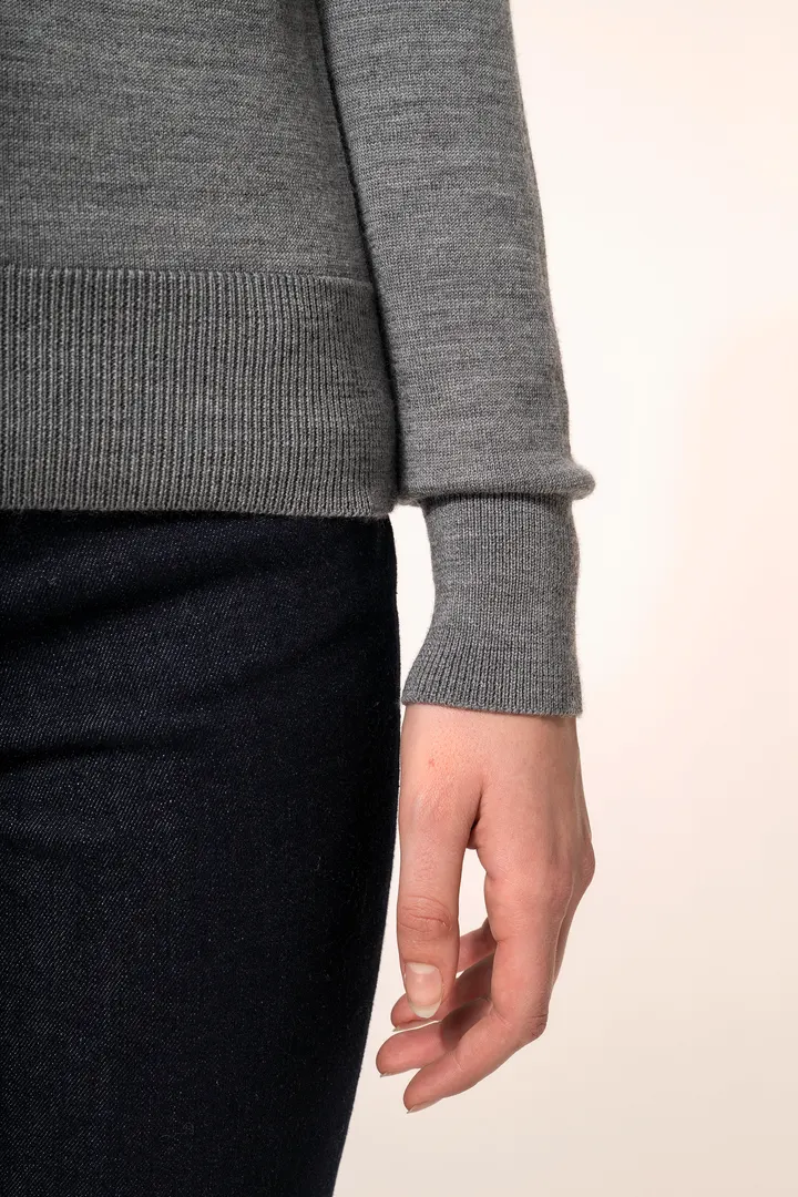 Pull Mérinos col roulé femme 7