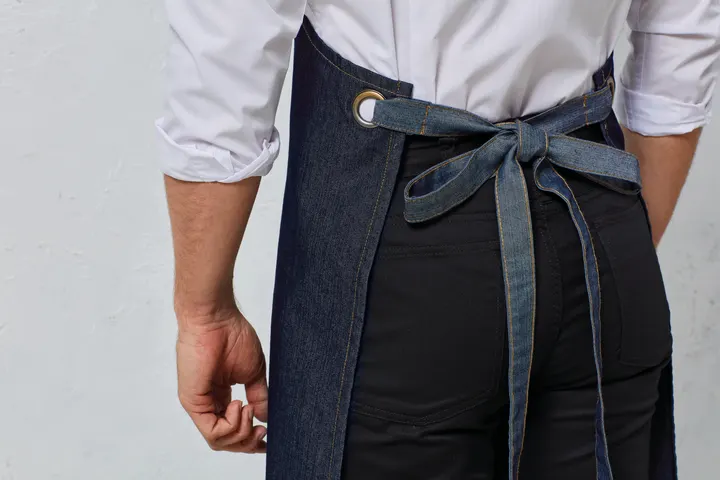 Tablier Denim à bavette "Domain" 2
