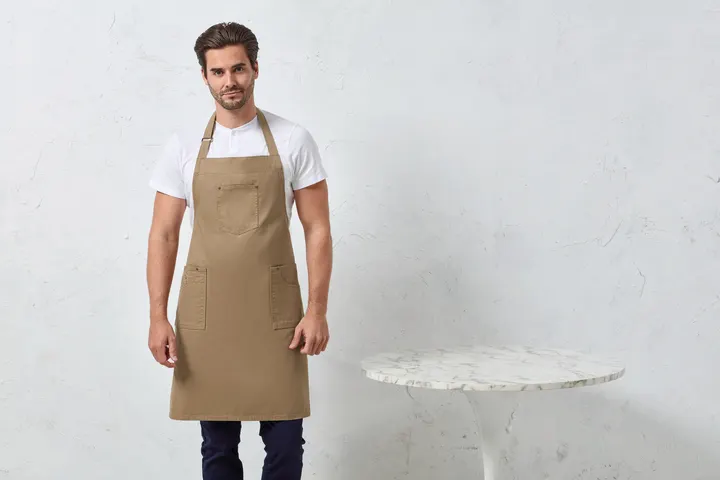 Tablier à bavette "Chino" 6