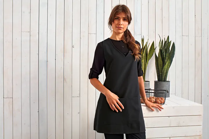 Wrap around tunic apron 2