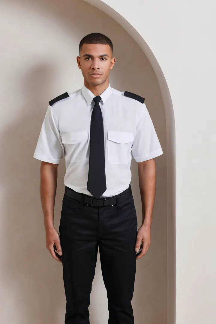 Chemise Homme manches courtes Pilote