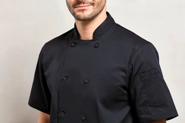 Veste de cuisine manches courtes 2