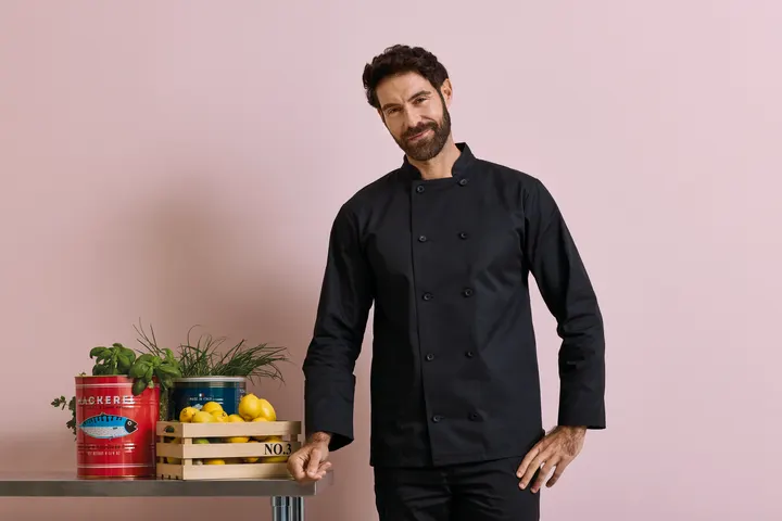 Veste de cuisine manches longues