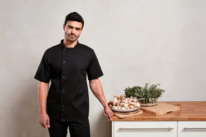 Veste chef cuisinier manches courtes "Essential" 5