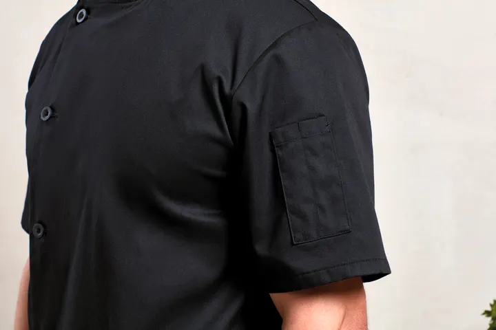 Veste chef cuisinier manches courtes "Essential" 2