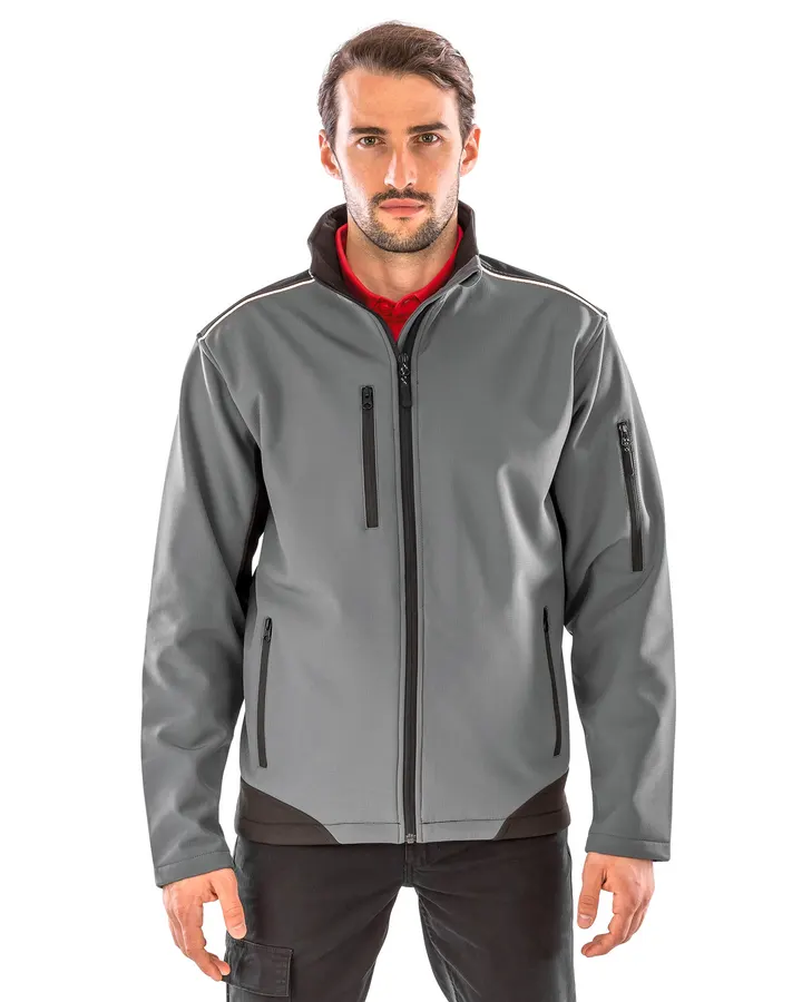 Ripstop Softshell Workwear Jacket with Cordura®