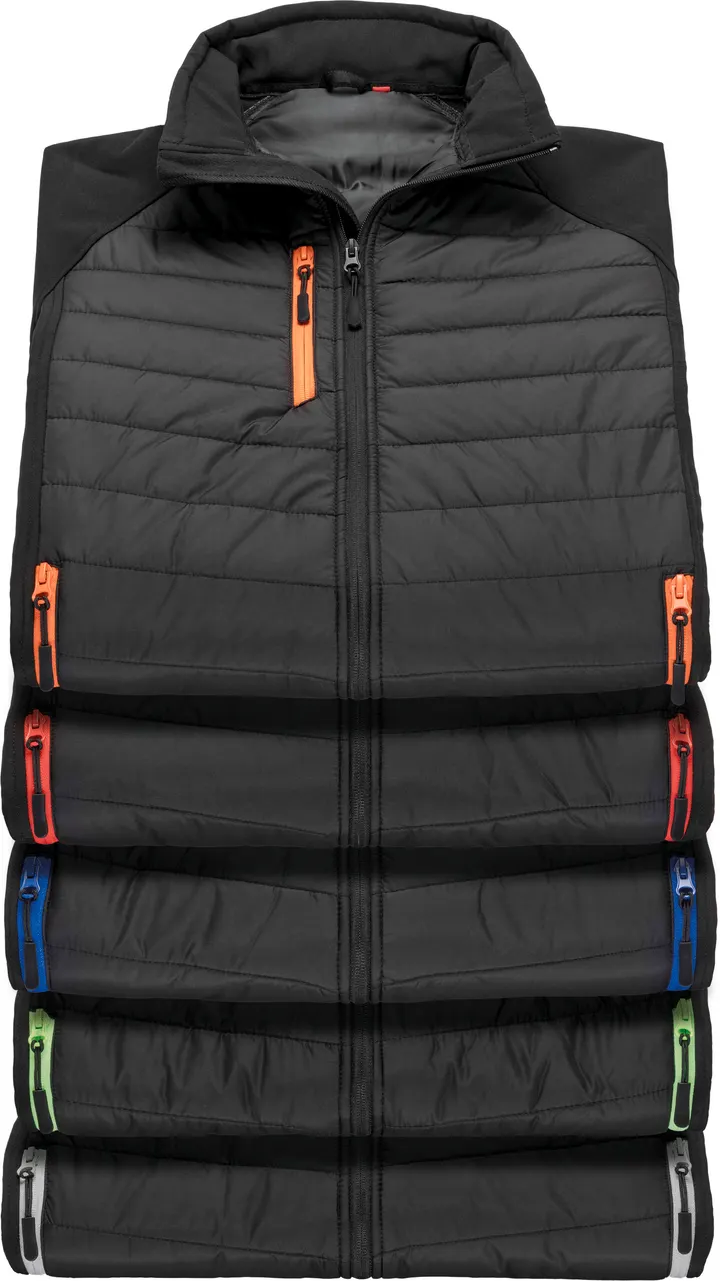 Veste softshell rembourrée black compass recyclée 7