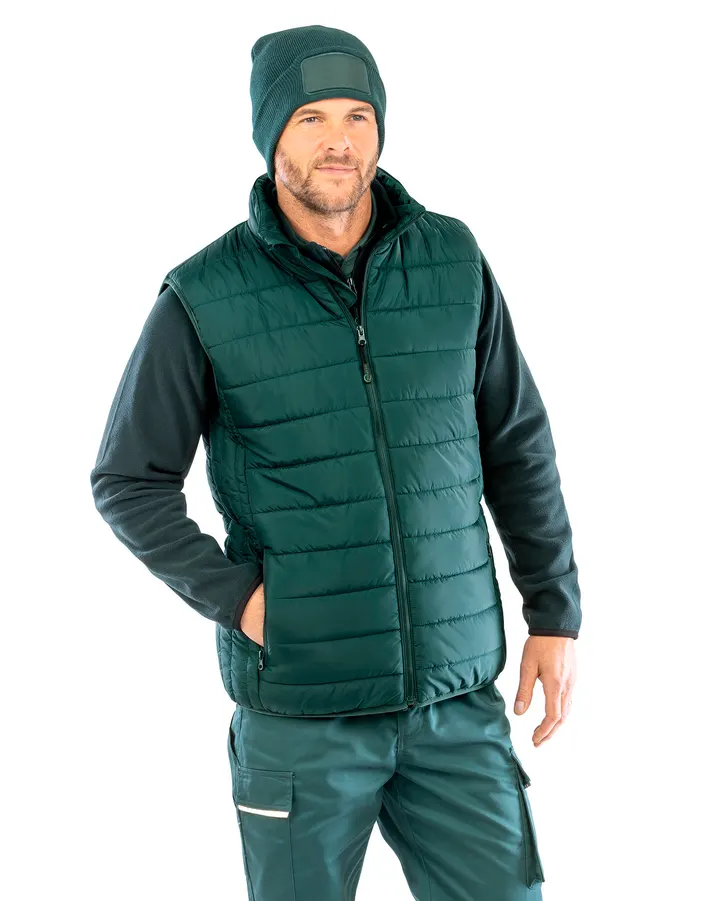 Bodywarmer recyclé et matelassé Core 3