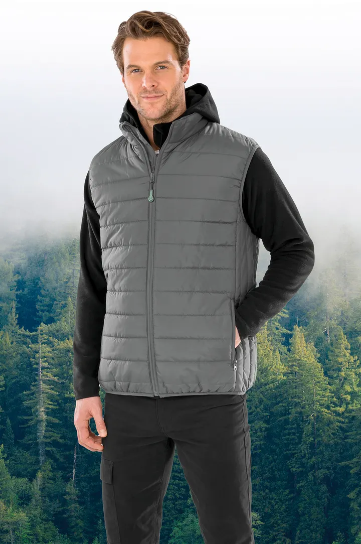Bodywarmer recyclé et matelassé Core 1