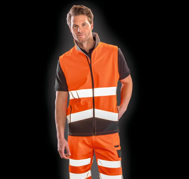 Gilet softshell High Viz 1