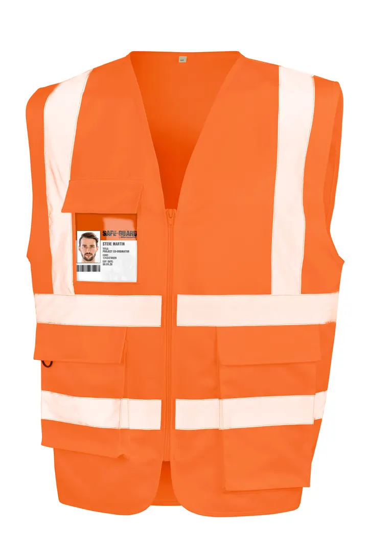 Gilet de sécurité zippé 2