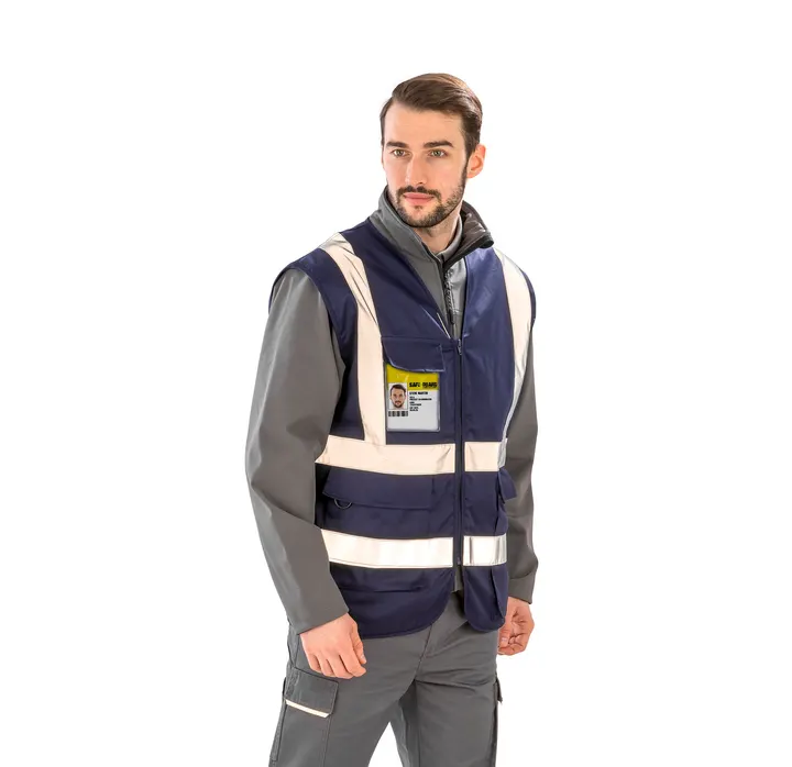 Gilet de sécurité zippé 1