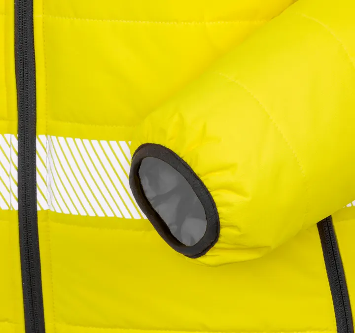 Sicherheitsjacke aus wattiertem, recyceltem Ripstop 2