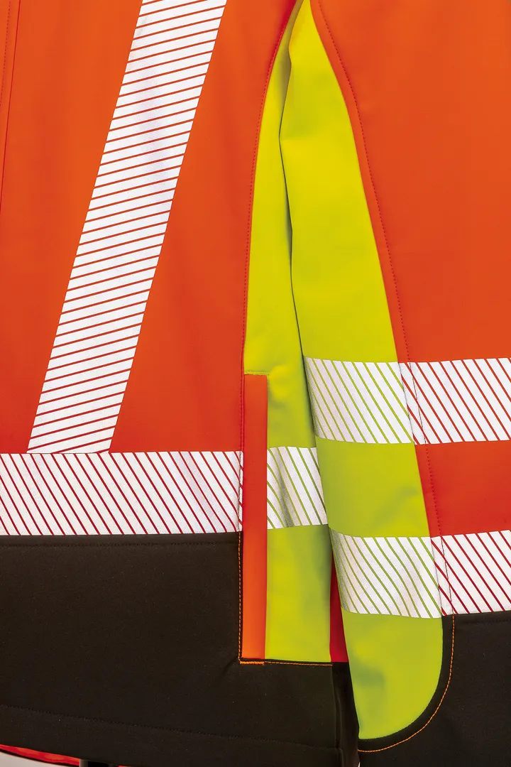 Veste softshell de sécurité recyclé 3 couches 1