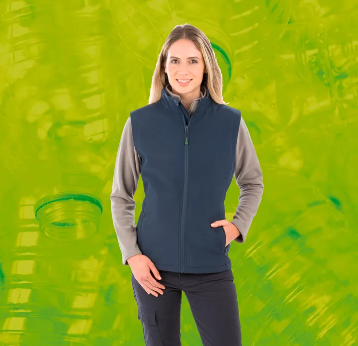 Recycelter Softshell-Bodywarmer für Damen 2