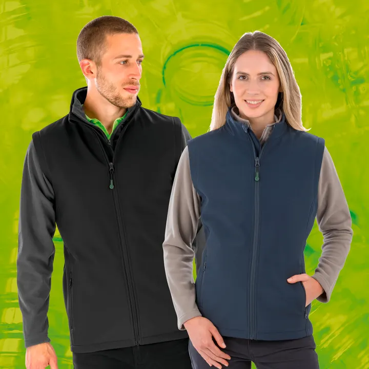 Recycelter Softshell-Bodywarmer für Herren 3