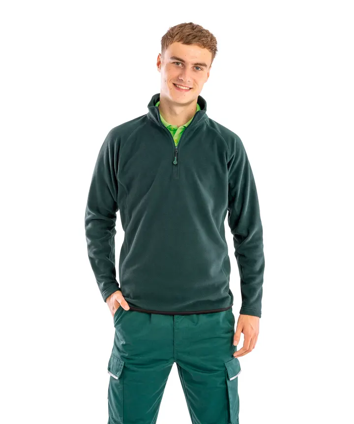 Recycelter Mikrofleece mit Reißverschlusskragen 3